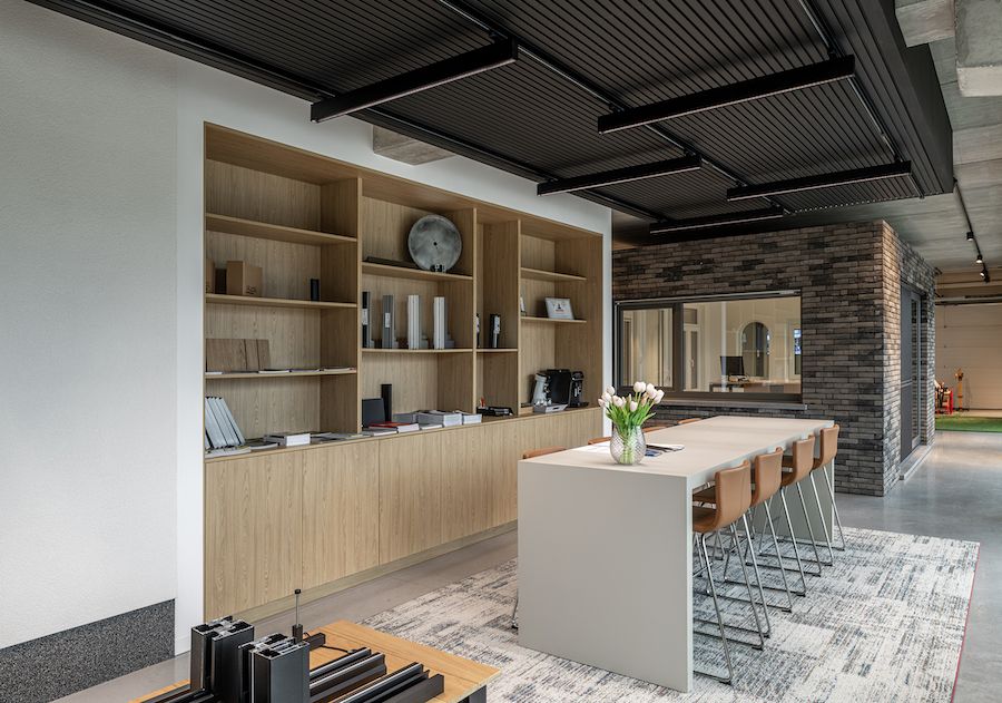 Showroom en atelier van Platteau in Dendermonde